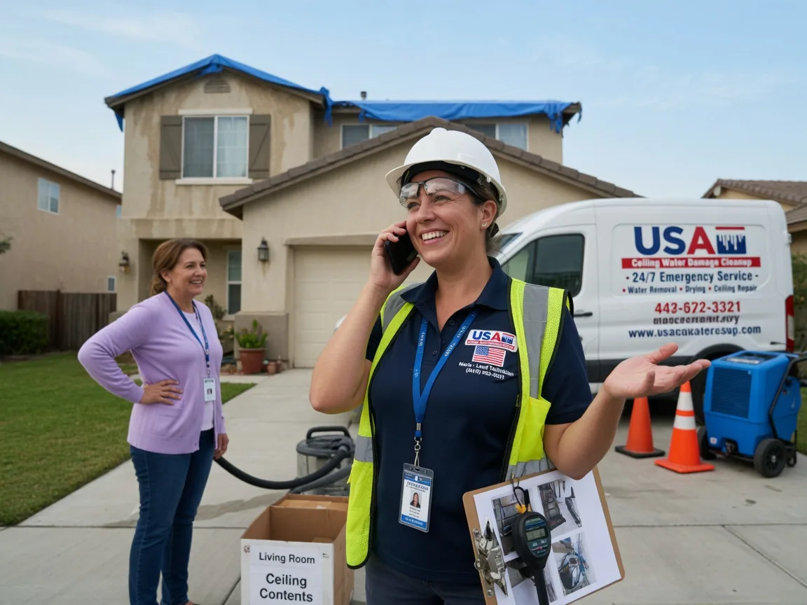 Ceiling Water Damage Restoration Saint Ansgar, IA FAQs